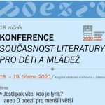 Současnost literatury pro děti a mládež 2020 - konference