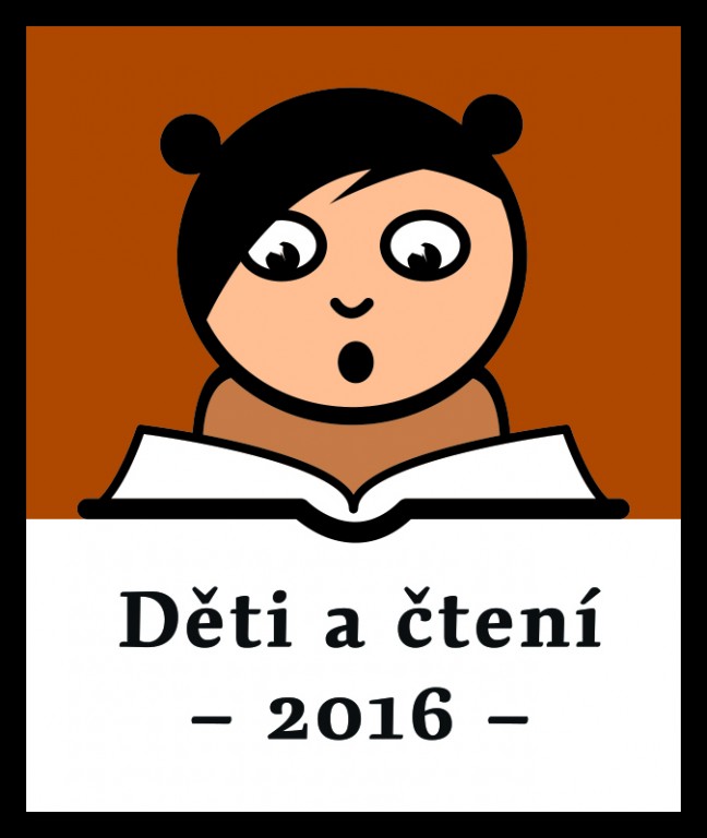logo projektu Děti a čtení 2016 - holka